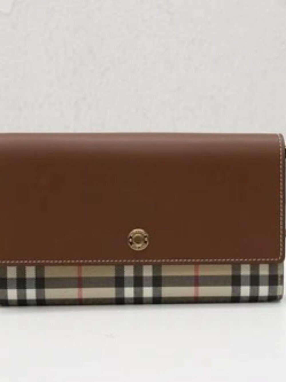 Burberry Hannah Check Wallet On Chain